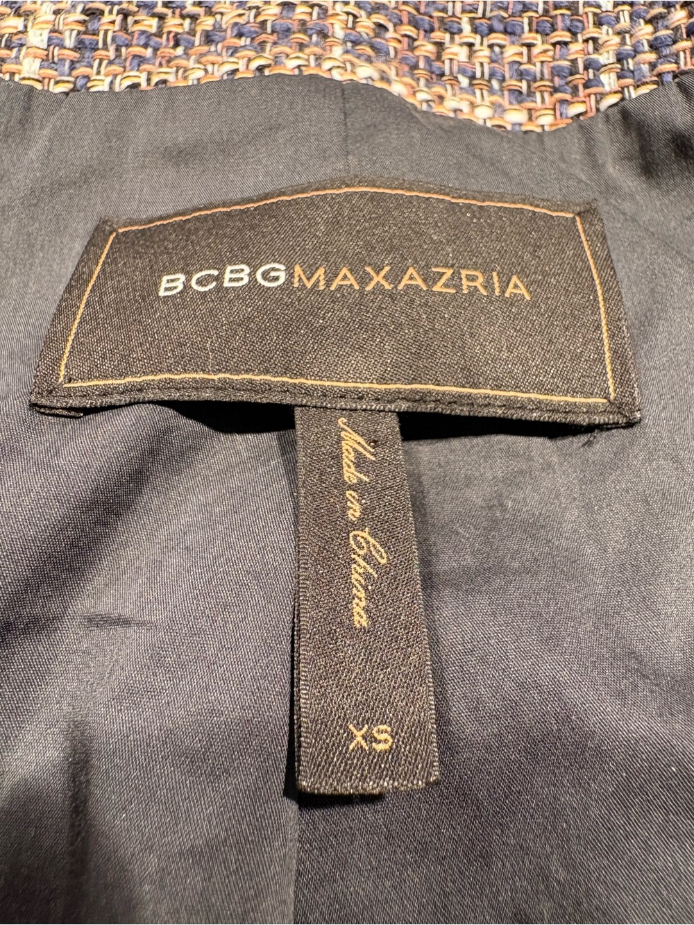 BCBG MazAzria short sleeve jacket/vest . Size XS - Picture 4 of 4